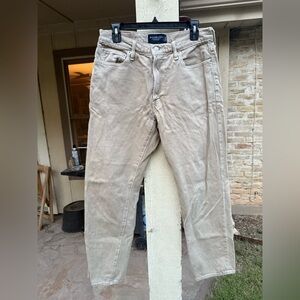 Abercrombie & Fitch Light Tan Jeans